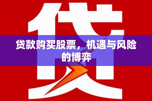 泉山贷款购买股票，机遇与风险的博弈