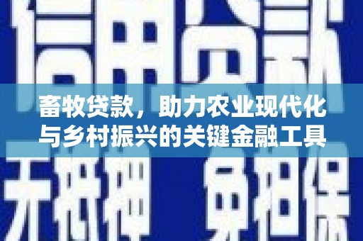泉山畜牧贷款，助力农业现代化与乡村振兴的关键金融工具