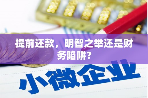 泉山提前还款，明智之举还是财务陷阱？