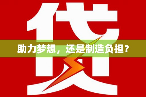 泉山助力梦想，还是制造负担？