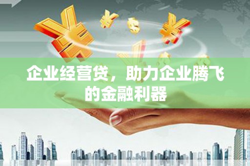 泉山企业经营贷，助力企业腾飞的金融利器