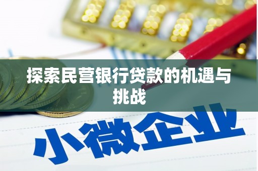 泉山探索民营银行贷款的机遇与挑战