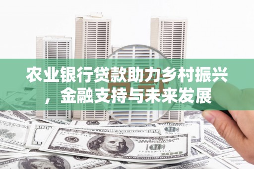 泉山农业银行贷款助力乡村振兴，金融支持与未来发展