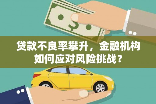 泉山贷款不良率攀升，金融机构如何应对风险挑战？