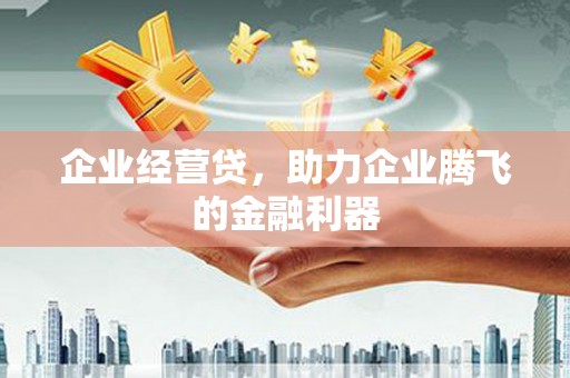 泉山企业经营贷，助力企业腾飞的金融利器