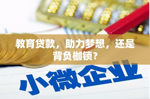 泉山教育贷款，助力梦想，还是背负枷锁？