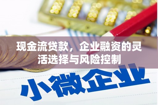 泉山现金流贷款，企业融资的灵活选择与风险控制
