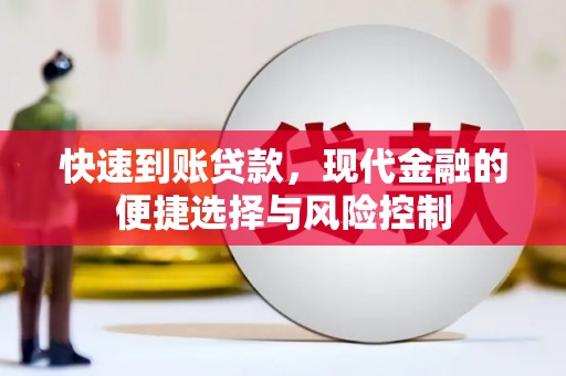 泉山快速到账贷款，现代金融的便捷选择与风险控制
