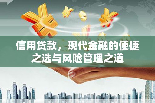 泉山信用贷款，现代金融的便捷之选与风险管理之道