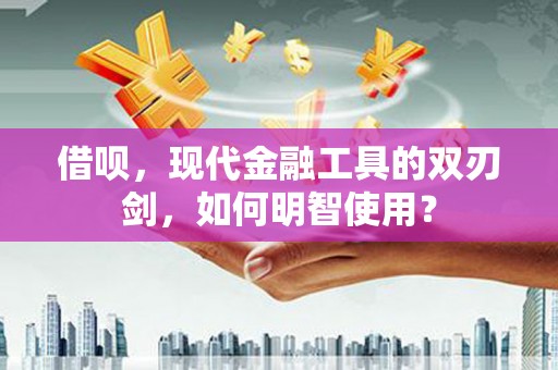 泉山借呗，现代金融工具的双刃剑，如何明智使用？
