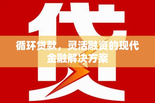 泉山循环贷款，灵活融资的现代金融解决方案