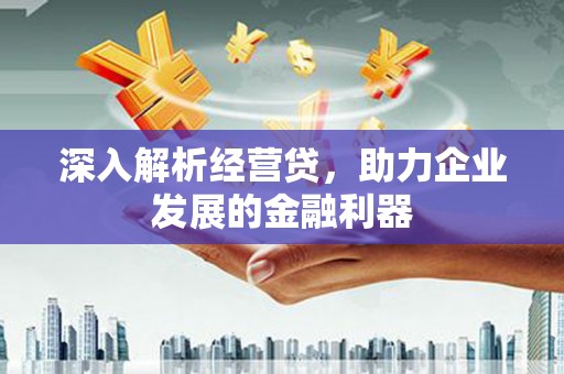泉山深入解析经营贷，助力企业发展的金融利器