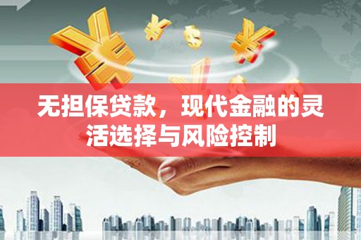 泉山无担保贷款，现代金融的灵活选择与风险控制