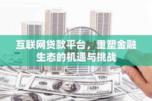 泉山互联网贷款平台，重塑金融生态的机遇与挑战