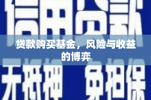 泉山贷款购买基金，风险与收益的博弈