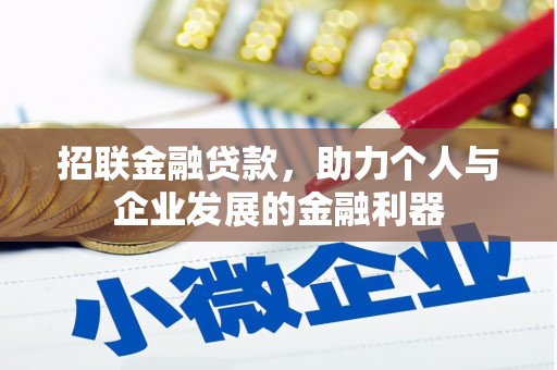 泉山招联金融贷款，助力个人与企业发展的金融利器