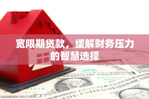泉山宽限期贷款，缓解财务压力的智慧选择