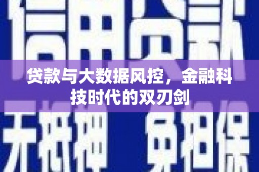 泉山贷款与大数据风控，金融科技时代的双刃剑