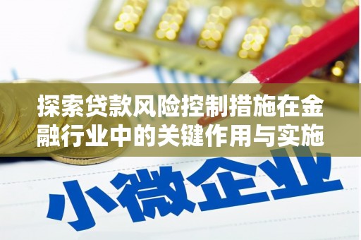泉山探索贷款风险控制措施在金融行业中的关键作用与实施策略
