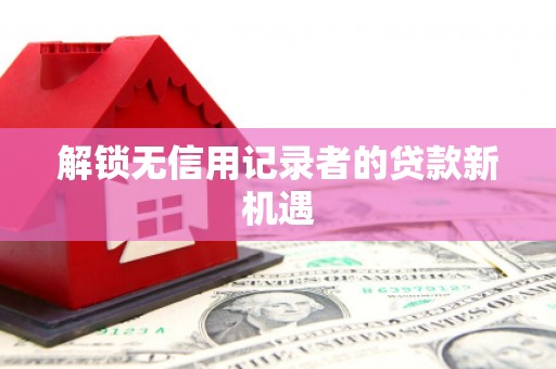 泉山解锁无信用记录者的贷款新机遇