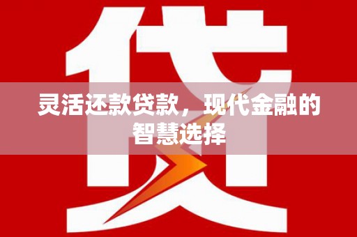泉山灵活还款贷款，现代金融的智慧选择