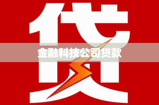 泉山金融科技公司贷款