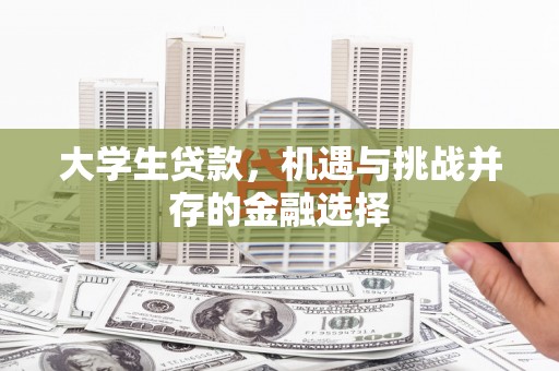 泉山大学生贷款，机遇与挑战并存的金融选择