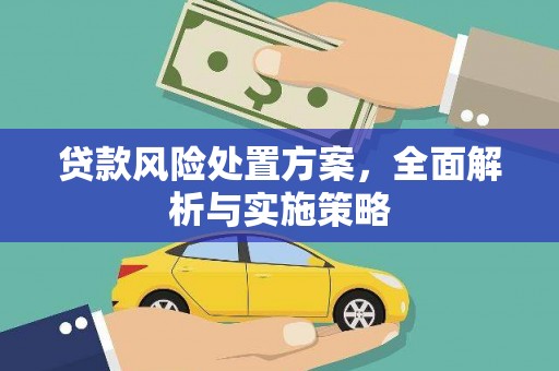 泉山贷款风险处置方案，全面解析与实施策略