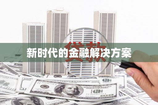 泉山新时代的金融解决方案