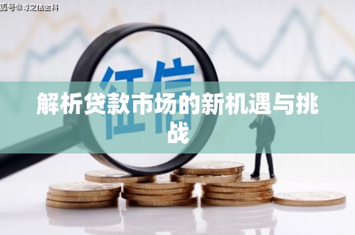 泉山解析贷款市场的新机遇与挑战