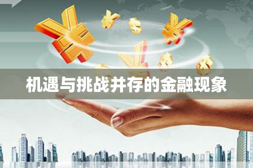 泉山机遇与挑战并存的金融现象